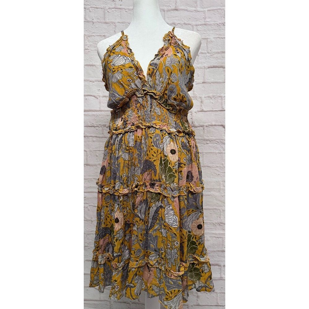 Kitsch & Pop  Barok Paris Women's Floral Summer Dress SZ M NWT